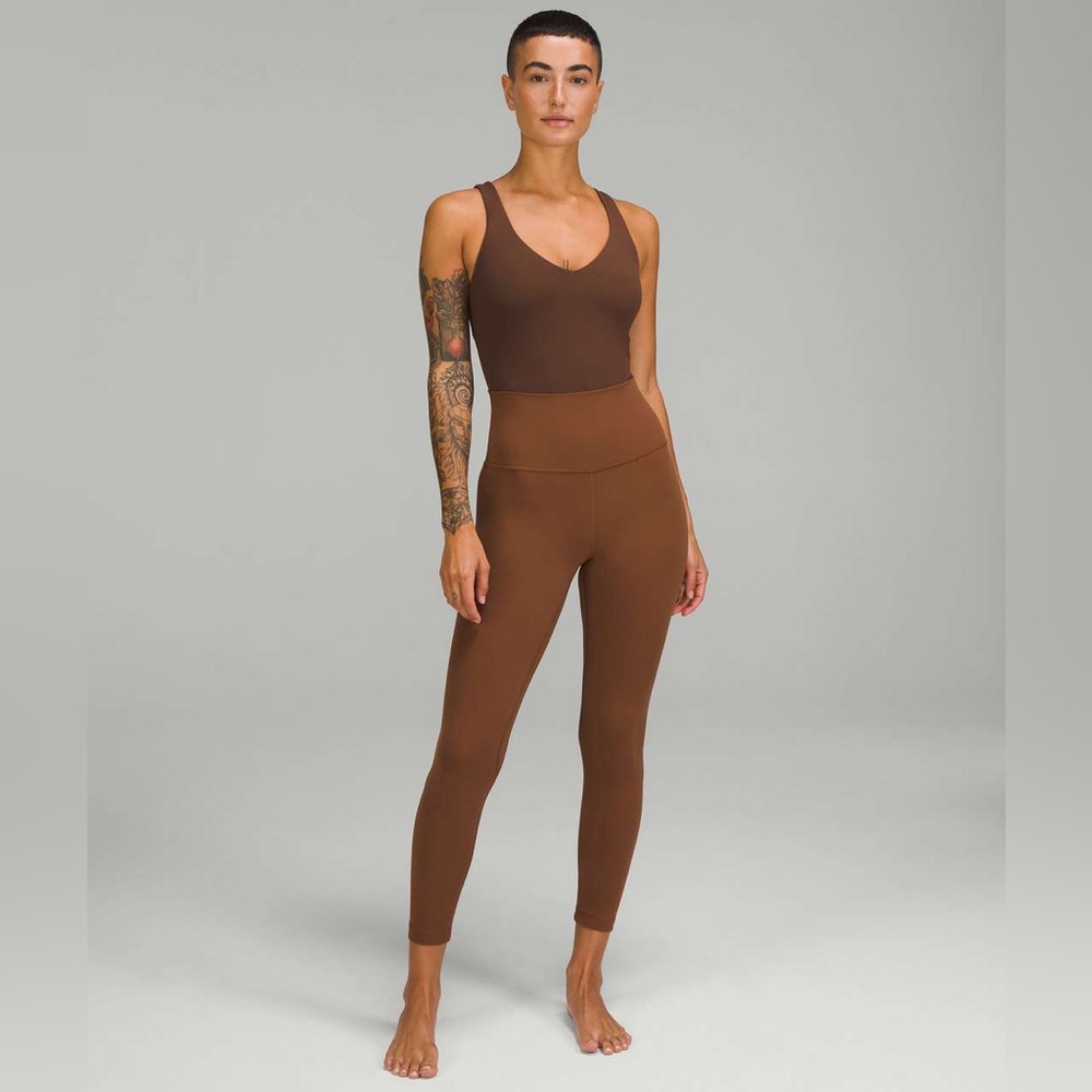 Lululemon Align Bodysuit Size 8 Java - Picture 3 of 16